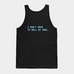 I Wanna Be Adored, 2, blue Tank Top